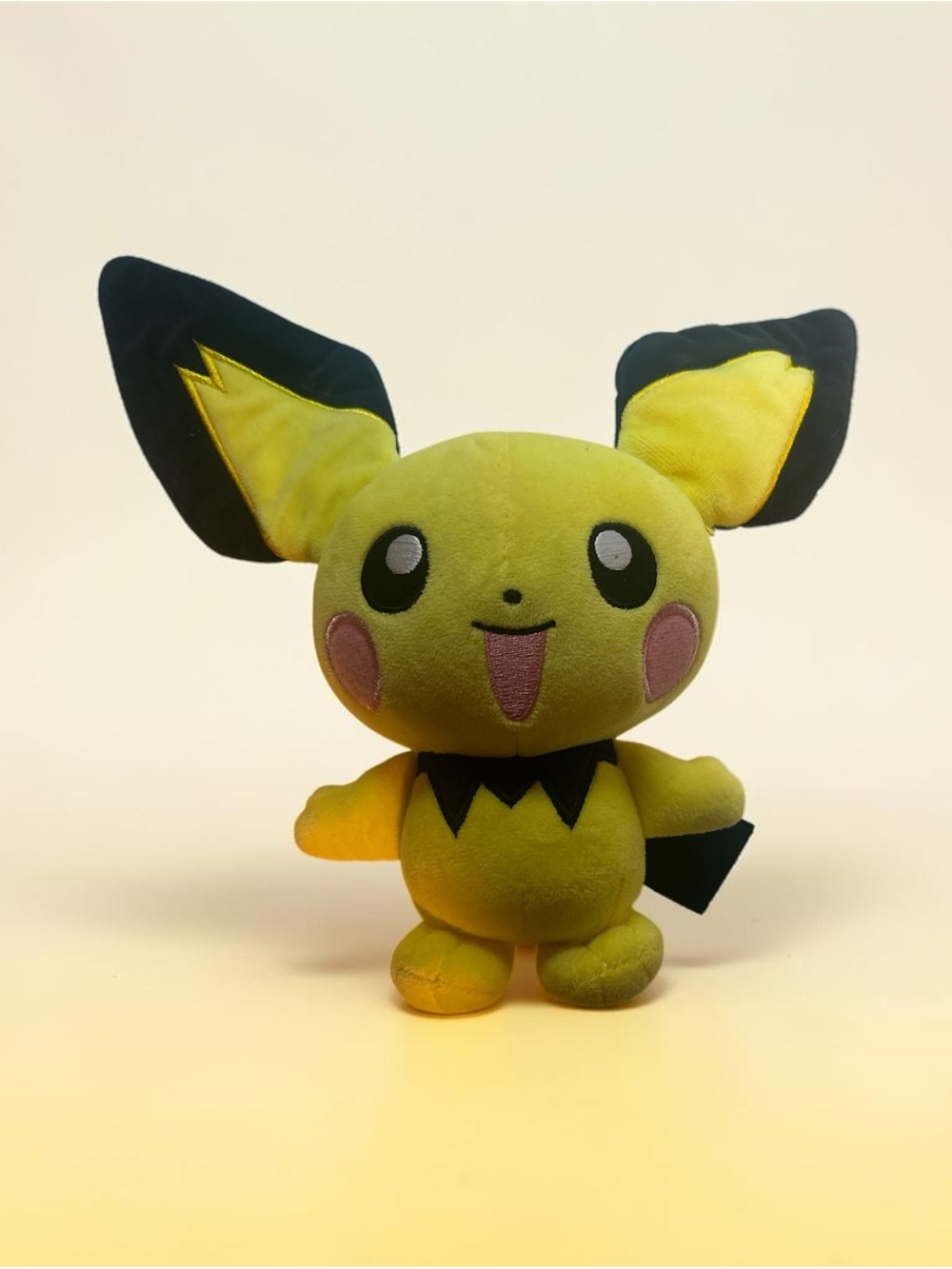 Pichu Yellow Plush Toy - Soft Kids Plush